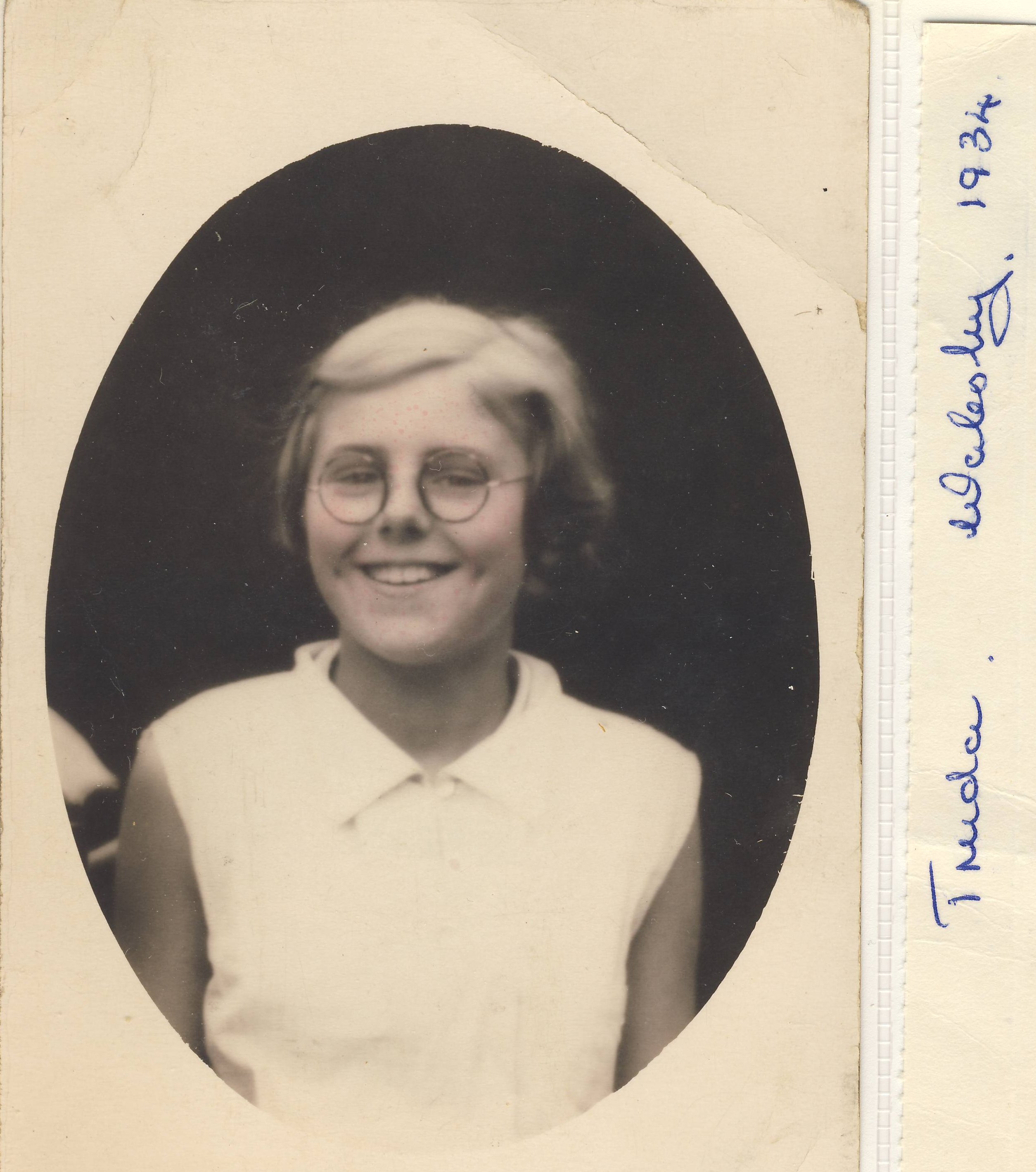 Truda in Walesby, Lincs 1934